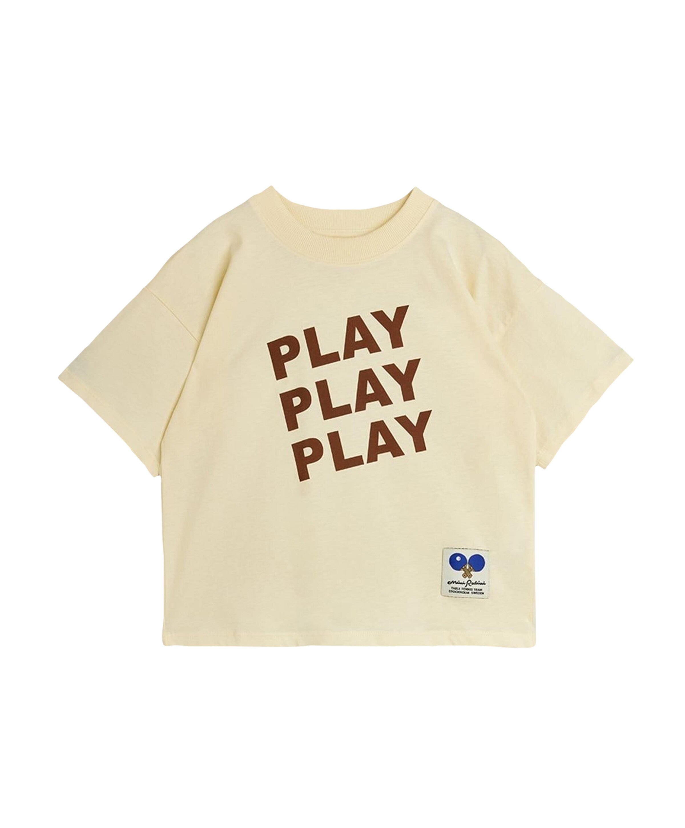Mini Rodini Uniseks T-shirt geel