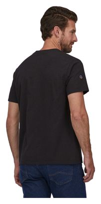 T-Shirt Unisexe Patagonia Fitz Roy Icon Responsibili-Tee Noir