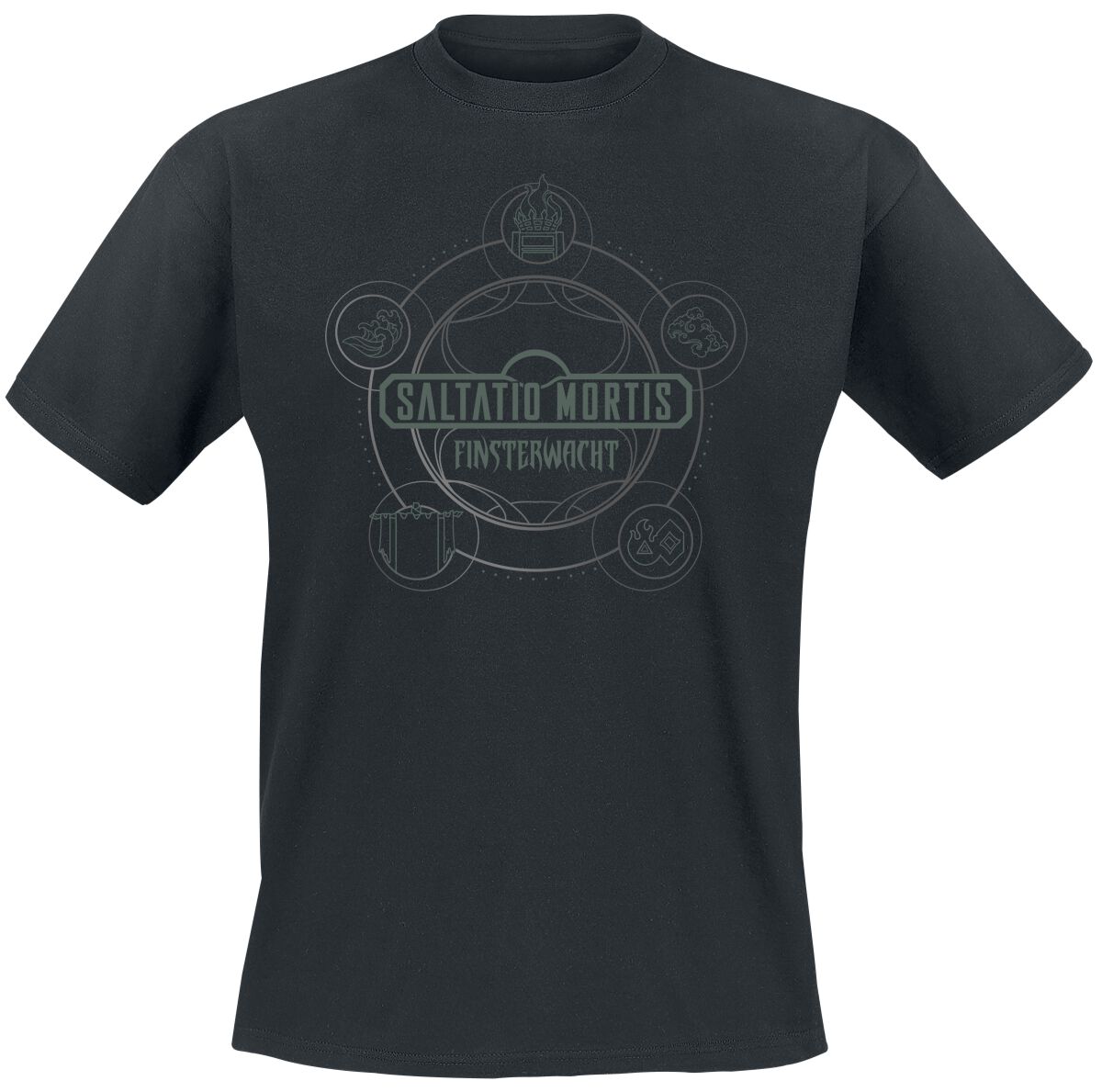 Finsterwacht Cover | Saltatio Mortis T-Shirt Manches courtes