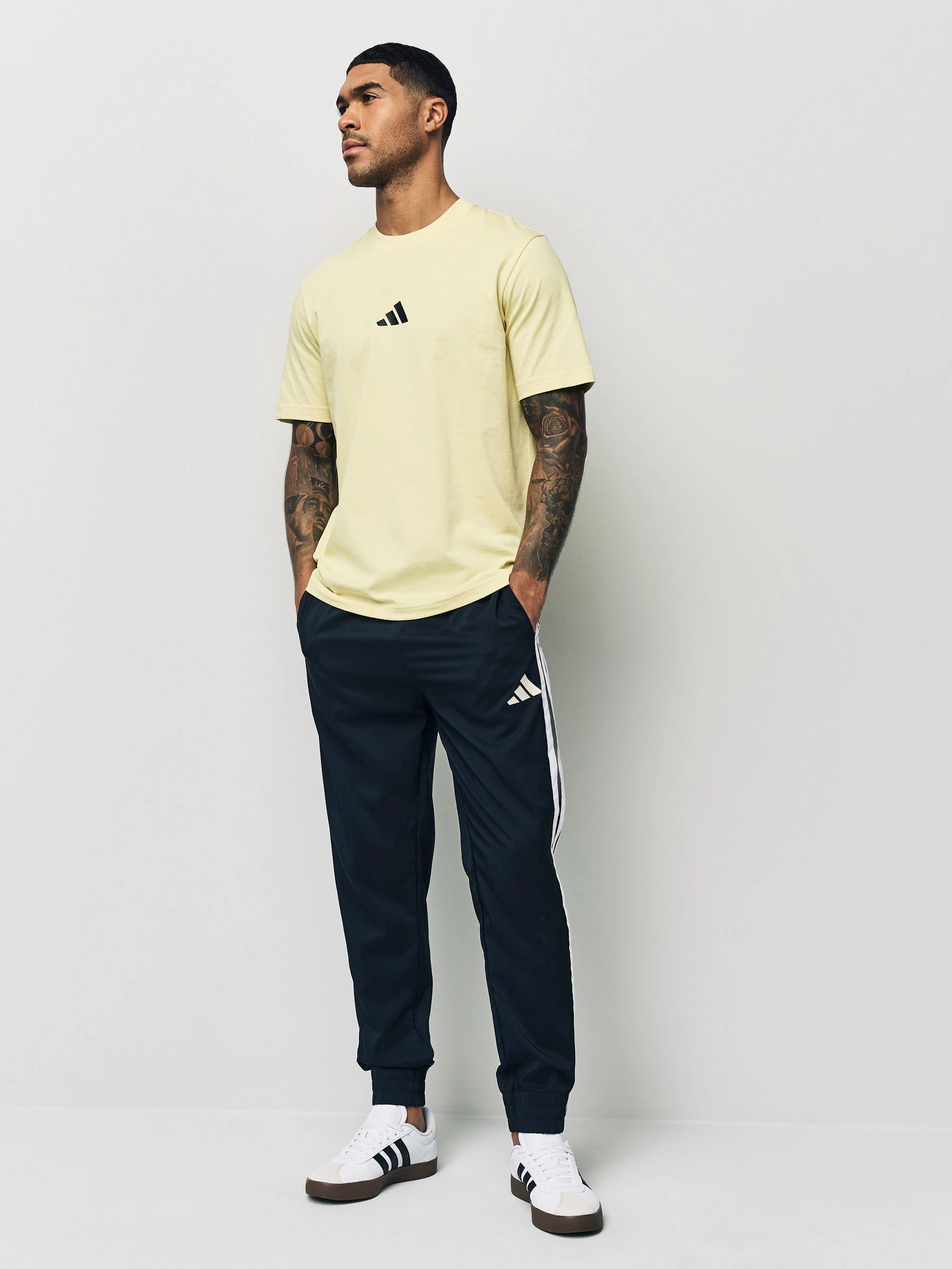 Zwart - adidas joggingbroek
