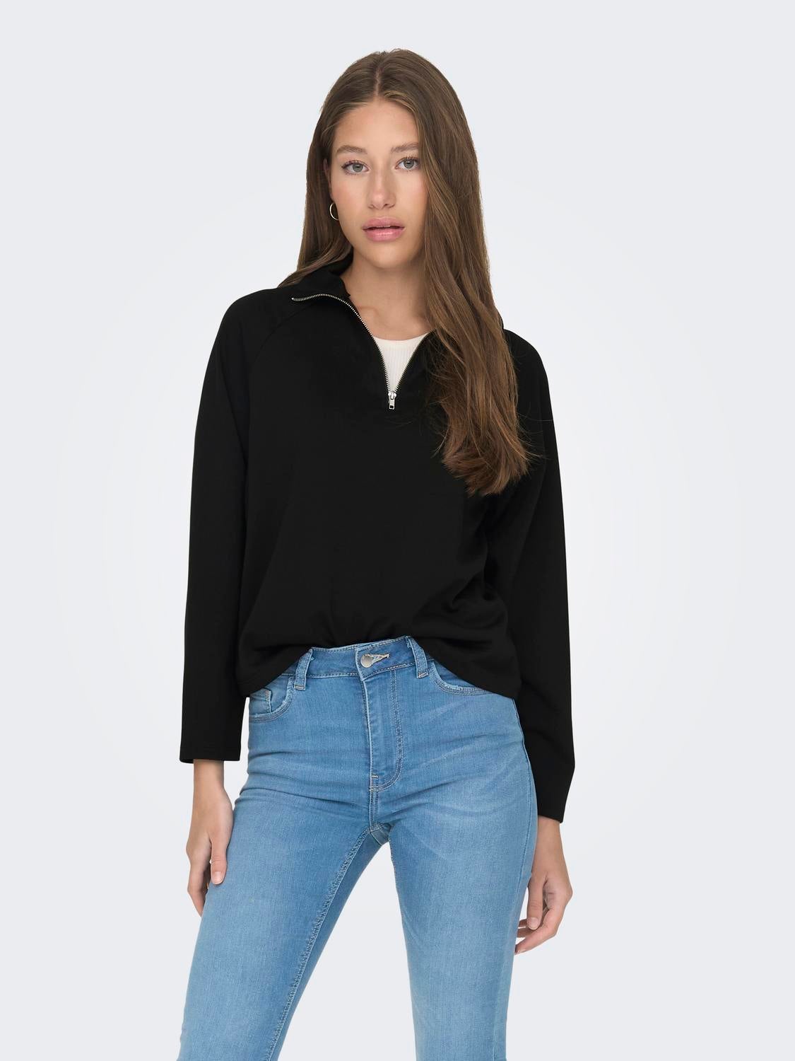 JDYELDORA Sweatshirt Black