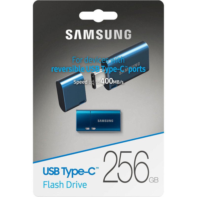 Samsung clé USB MUF 256DA 256 Go Usb 3.1 (Usb-C) Bleu