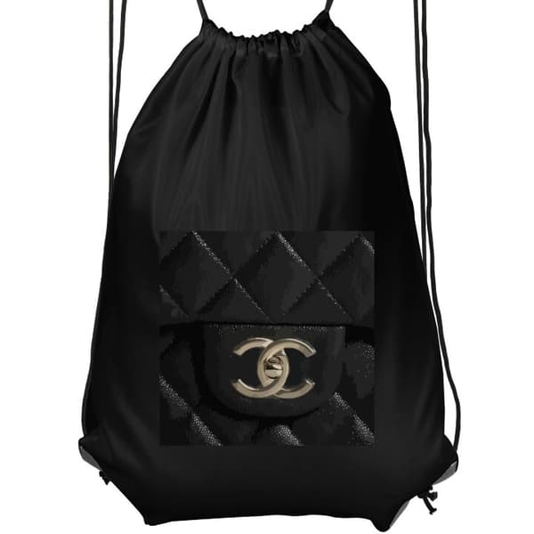 Praktisk Gympose | Sportspose for Voksen Chanel Black Svart Voksen