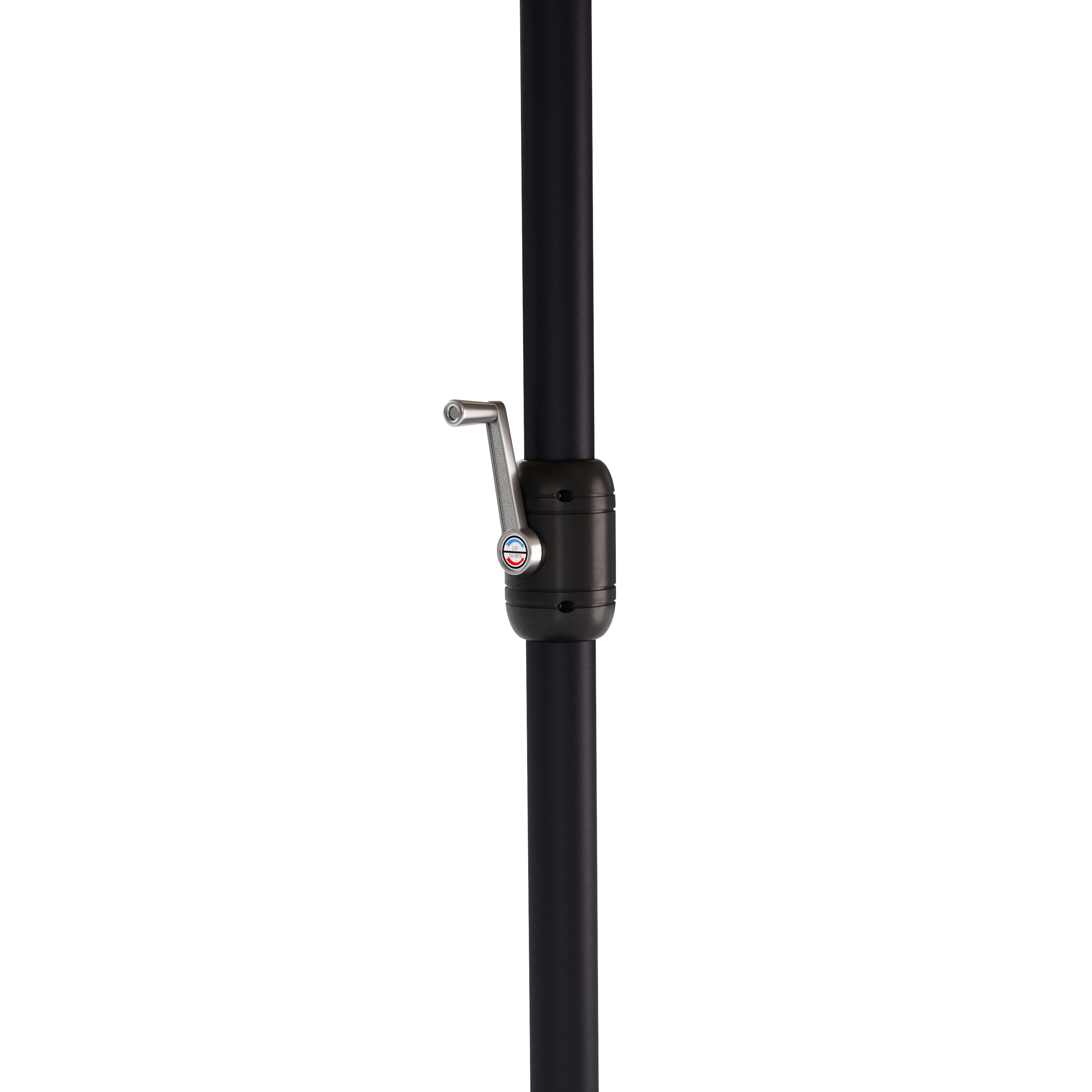 Doppel-Sonnenschirm OZE mit LED 460 x 270 cm braun