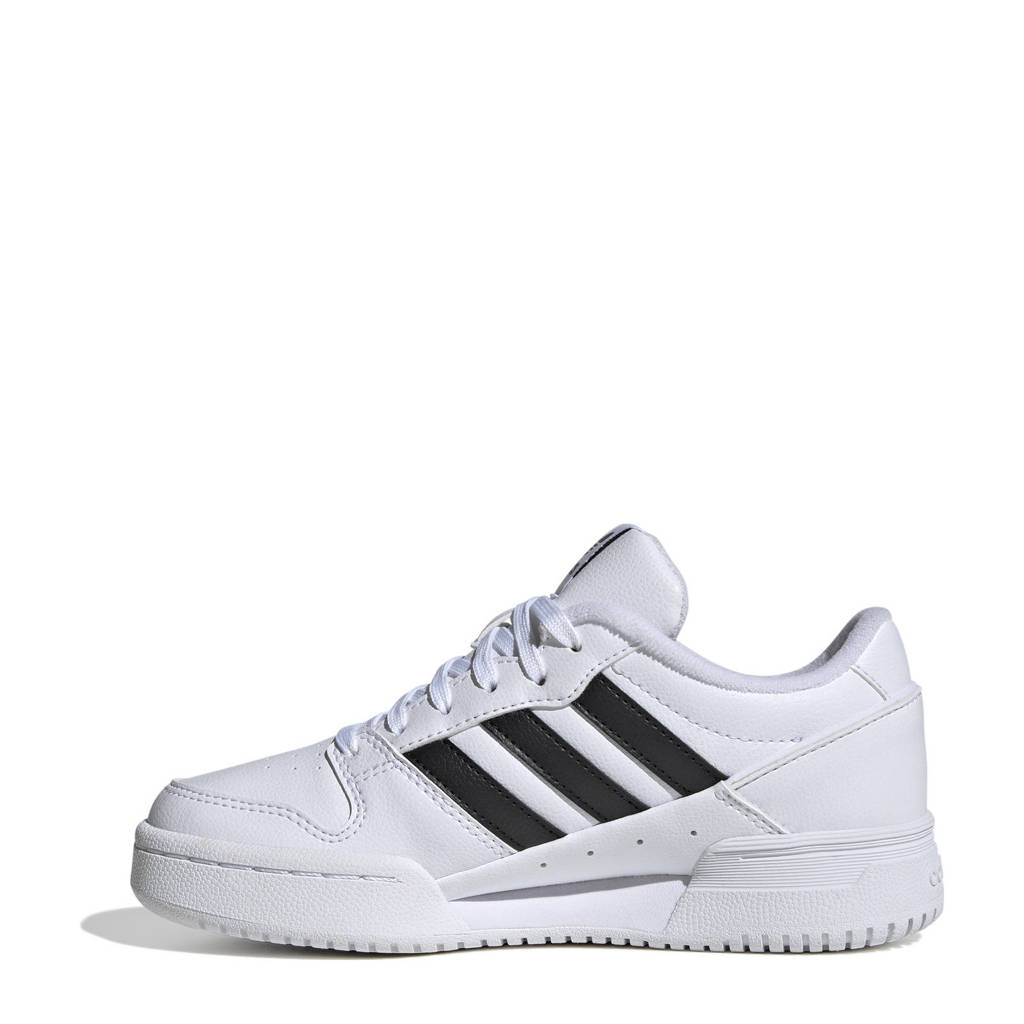 adidas Team Court 2 sneakers wit/zwart