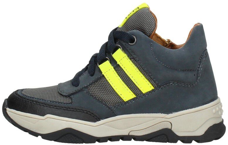 Keq Veterschoenen Hoog blauw