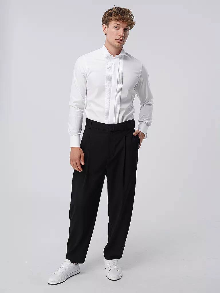 PROFUOMO Hemd Slim Fit weiss