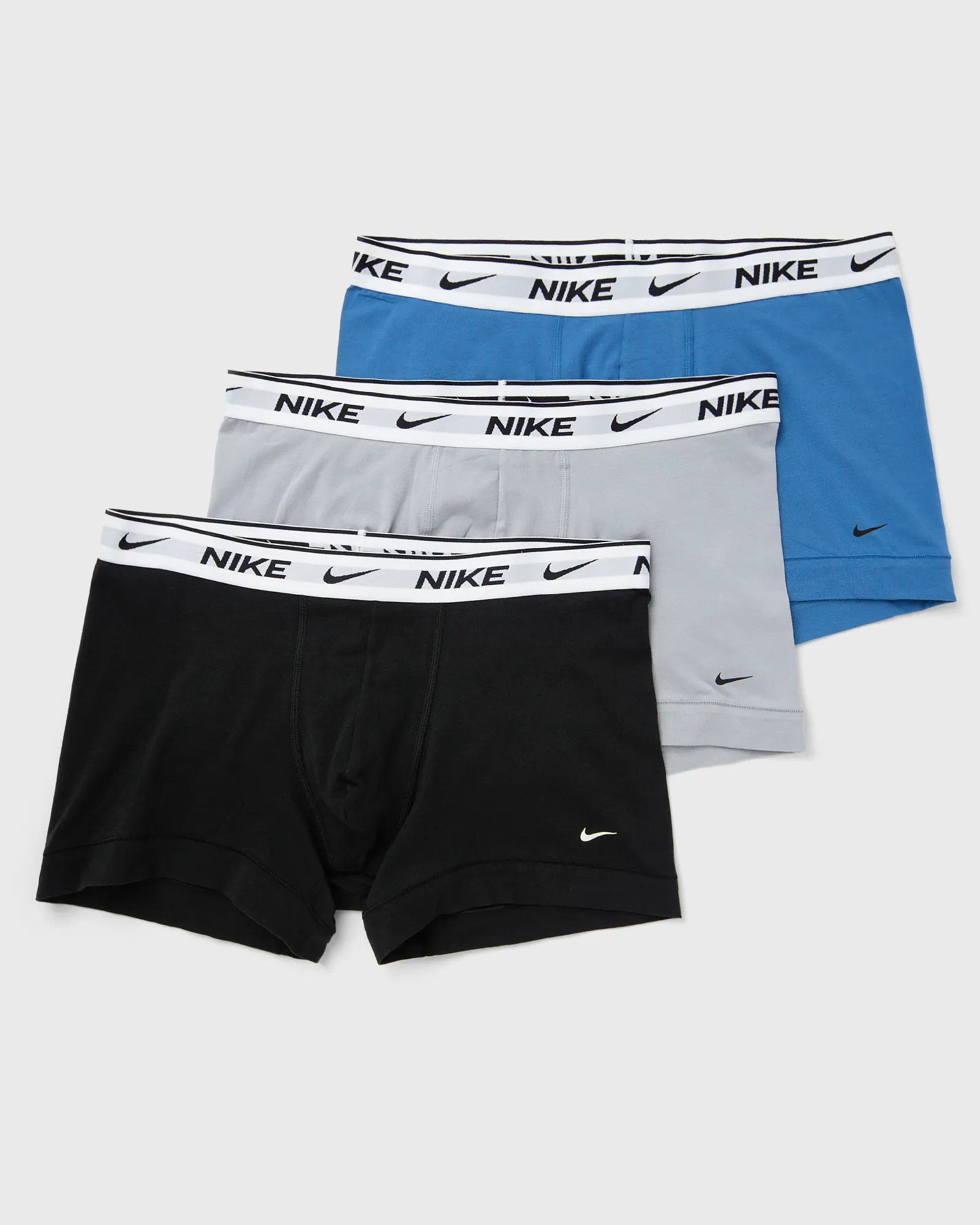Cueca Nike E-DAY de algodão elástico, pacote com 3 unidades