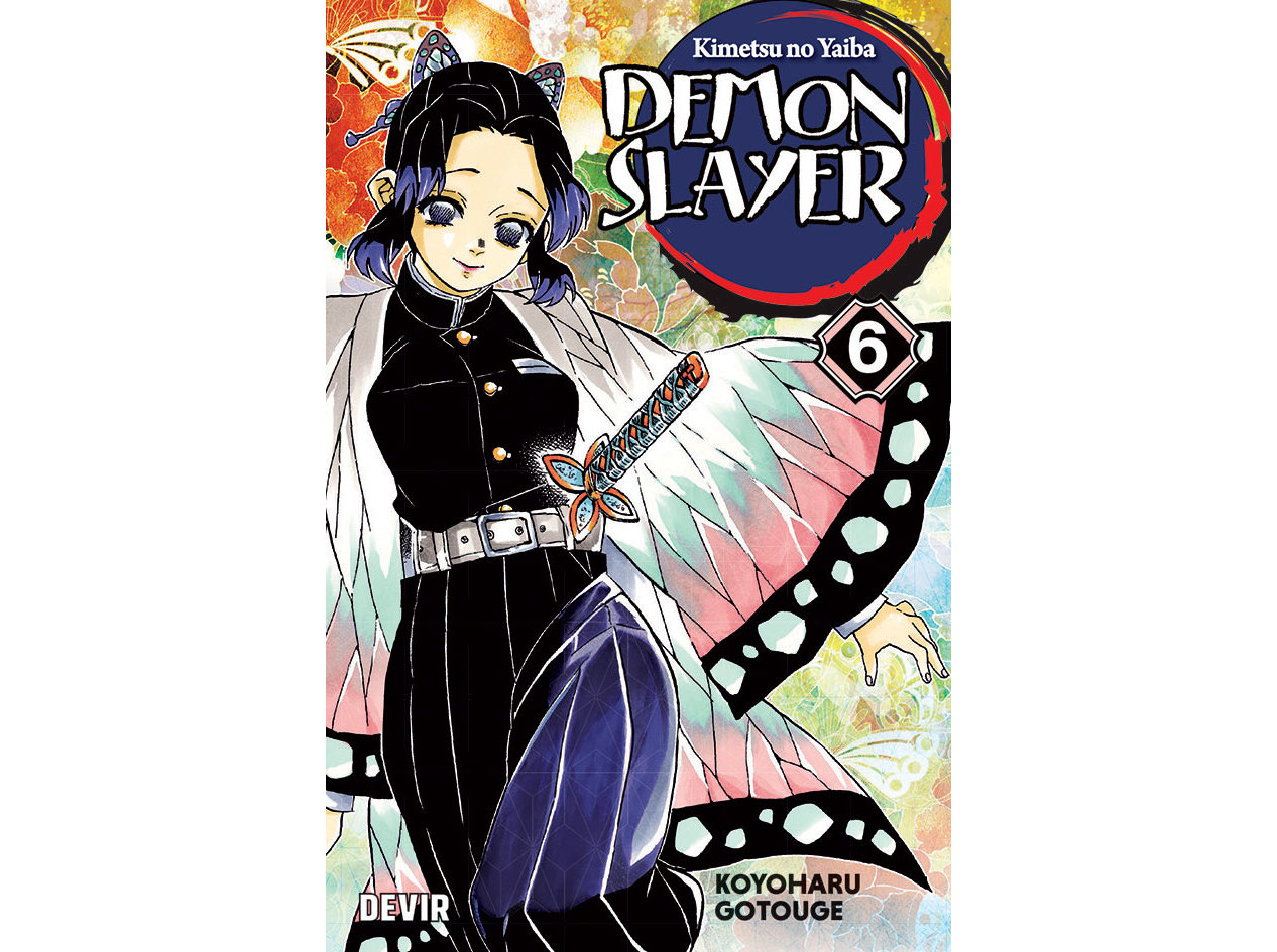 LIVRO DEMON SLAYER VOL. 6