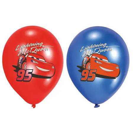 amscan 6 Latexballons Cars