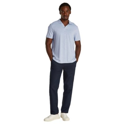 Polo à manches courtes homme Lin Coton Cuban C CALVIN KLEIN