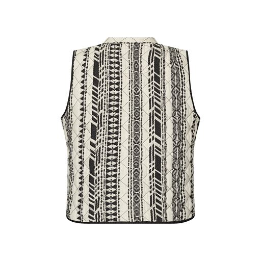 Lollys Laundry Cairo Vest, Creme, S