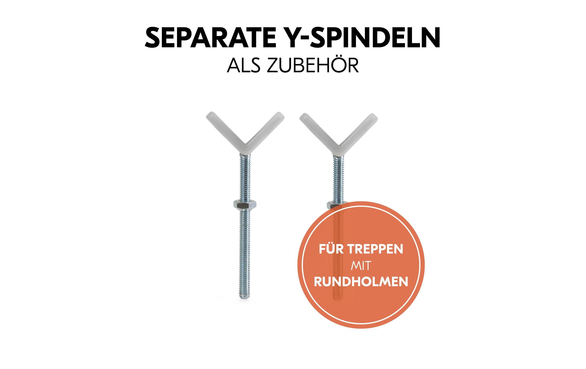 Türschutzgitter Clear Step 2 +21 cm WeissBarrierefreies, manuell schliessendes Tür- und Treppenschutzgitter-Set