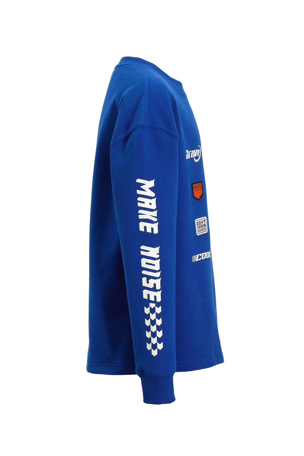 Coolcat Sweater Tyler met Racer Logo's en Patches