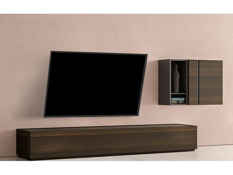 NEOMOUNTS Wandhalterung WL35-550BL18 Schwarz Stabile und neigbare Wandhalterung für 43-86