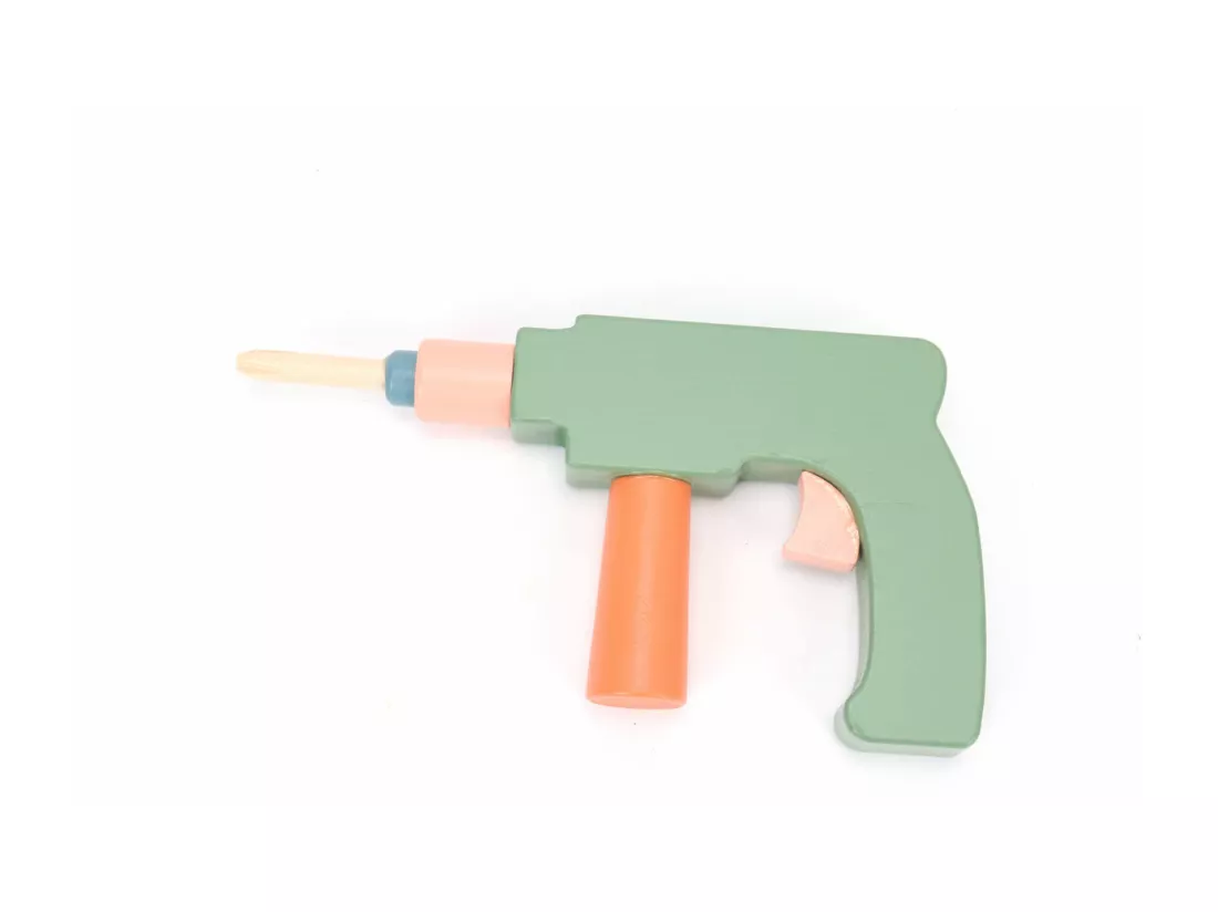 Jeu de Valise à Outils pour Enfants Subeir À partir de 3 ans Bois Multicolore 6x29,5x22,5