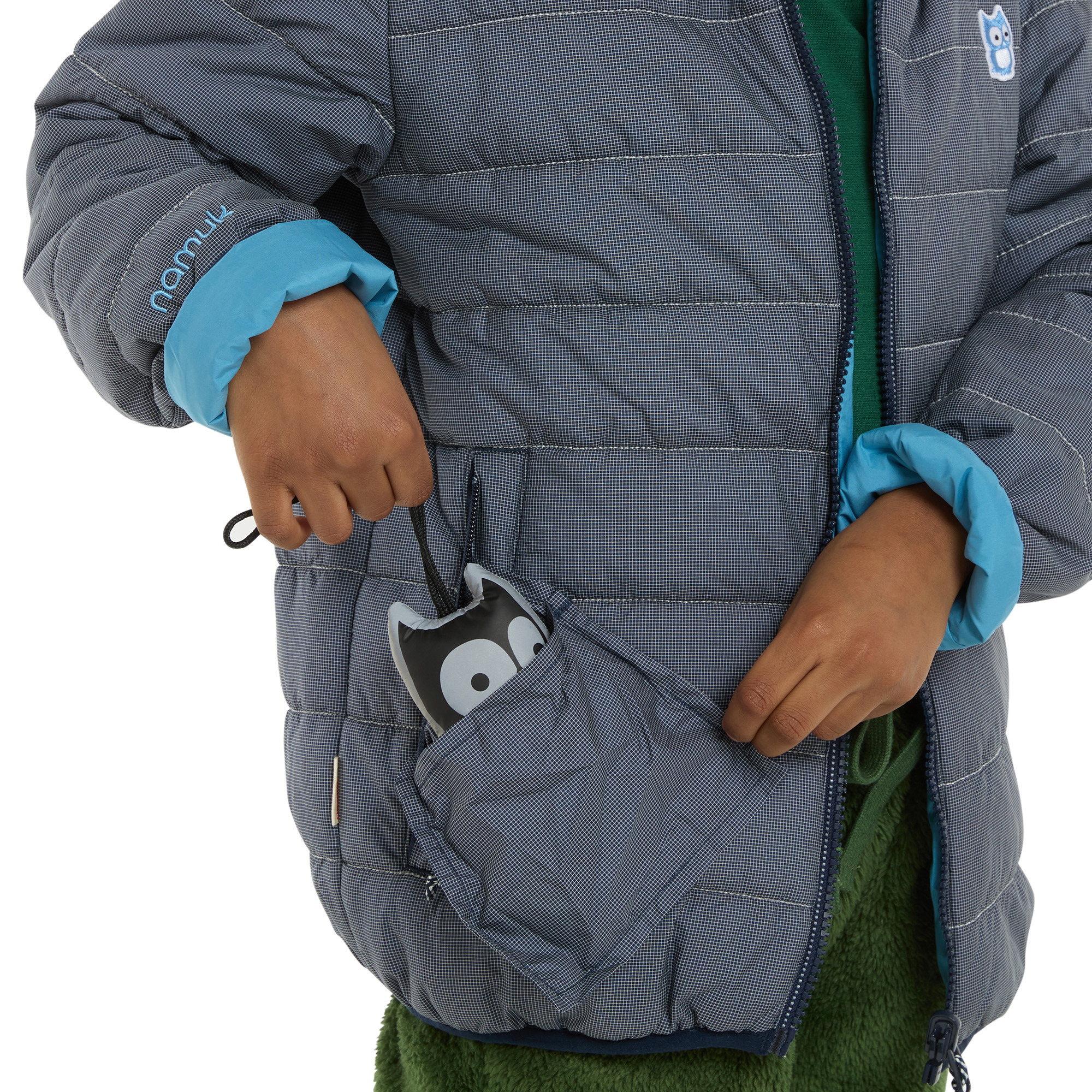 Glow Reversible Primaloft Jkt.