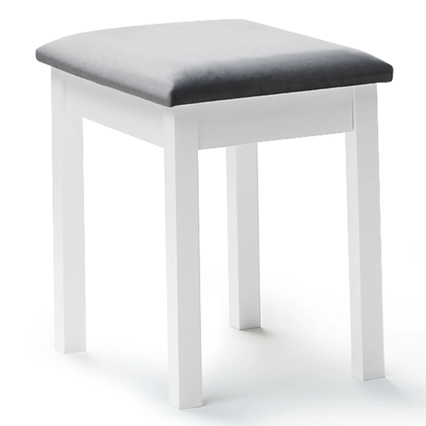 Coiffeuse BELLA avec miroir LED et tabouret