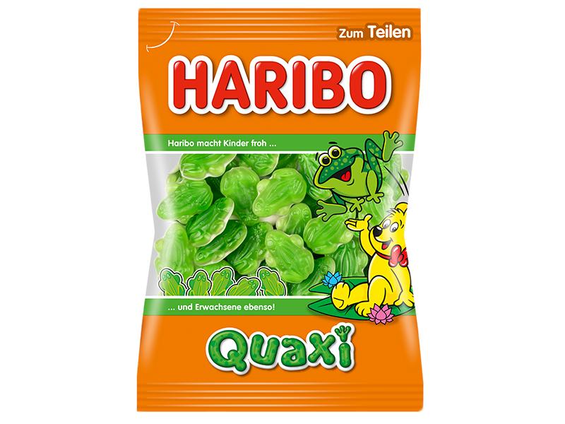 Haribo Gummibonbons Frösche Quaxi 175 g Fruchtgummis mit Schaumzucker