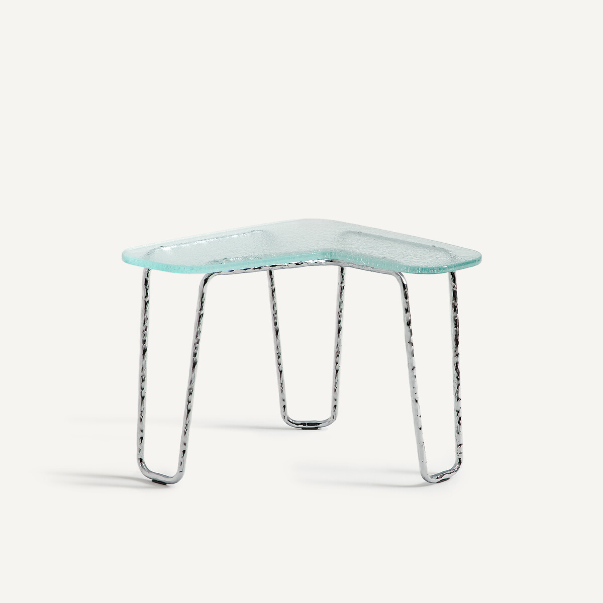 OTTO STUDIO PARA AM.PM<br>Mesa de centro em vidro e ferro, 40 cm de altura, Oasis