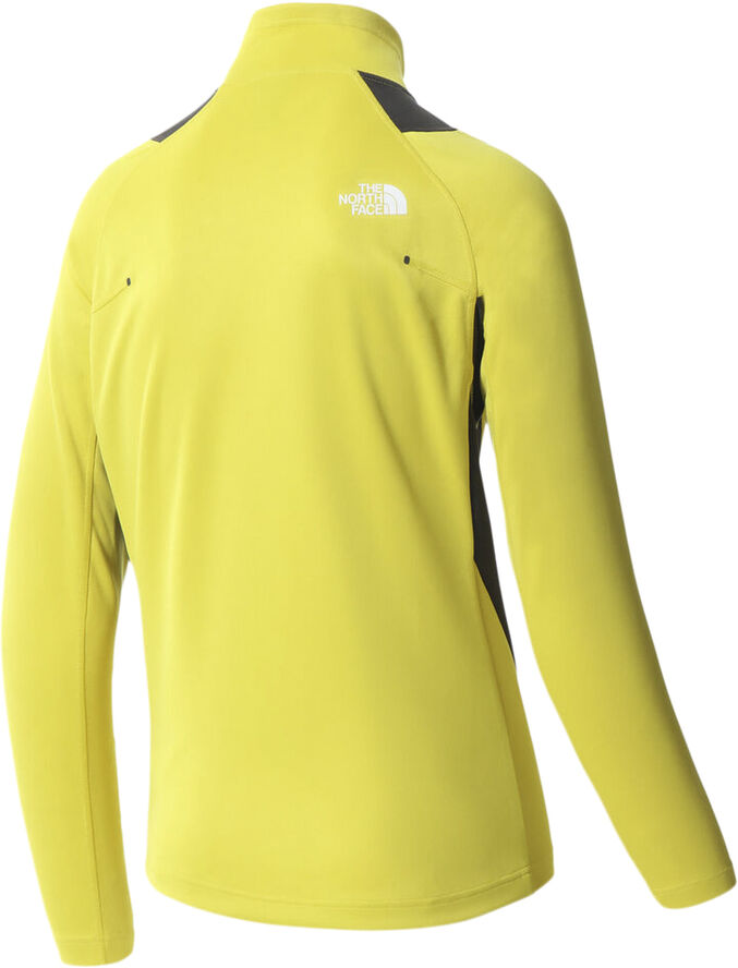 The North Face Ao Midlayer 1 4 Zip Fleecetroje Gul