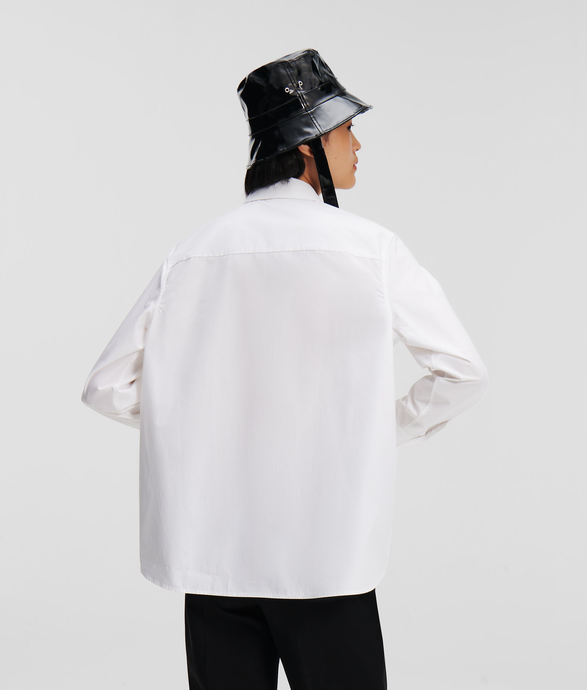 CHEMISE À OURLET KARL SIGNATURE