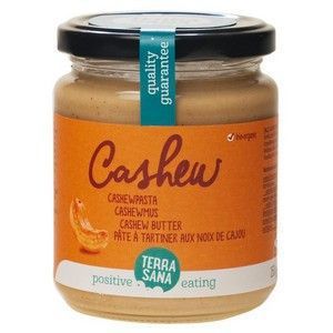 Terrasana Cashewnotenpasta zonder zout 250g