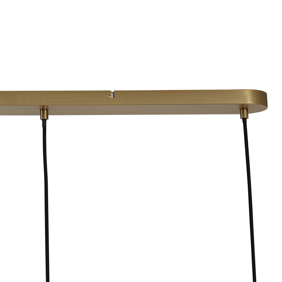 Hanglamp brons met smoke amber en groen glas langwerpig 4-lichts - Bao