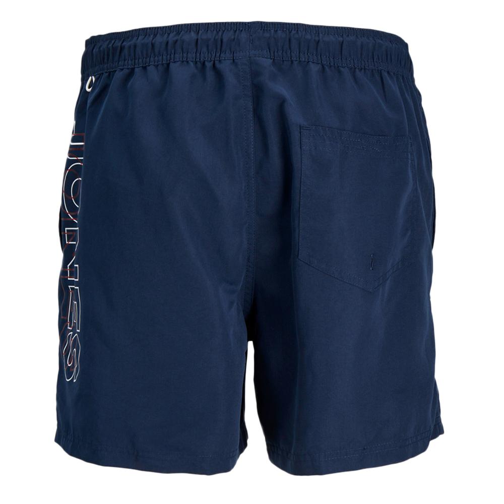 Jack & Jones Short de Bain Marine Garçon Jack & Jones Double Logo