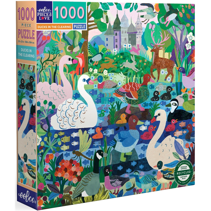 Puzzle : 1000 pièces - Ducks in the Clearing