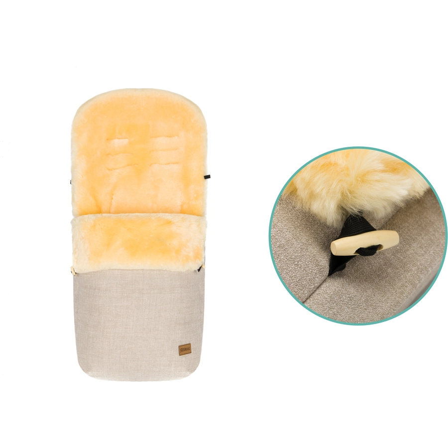 fillikid Winterfußsack Everest Bernina Sand Melange