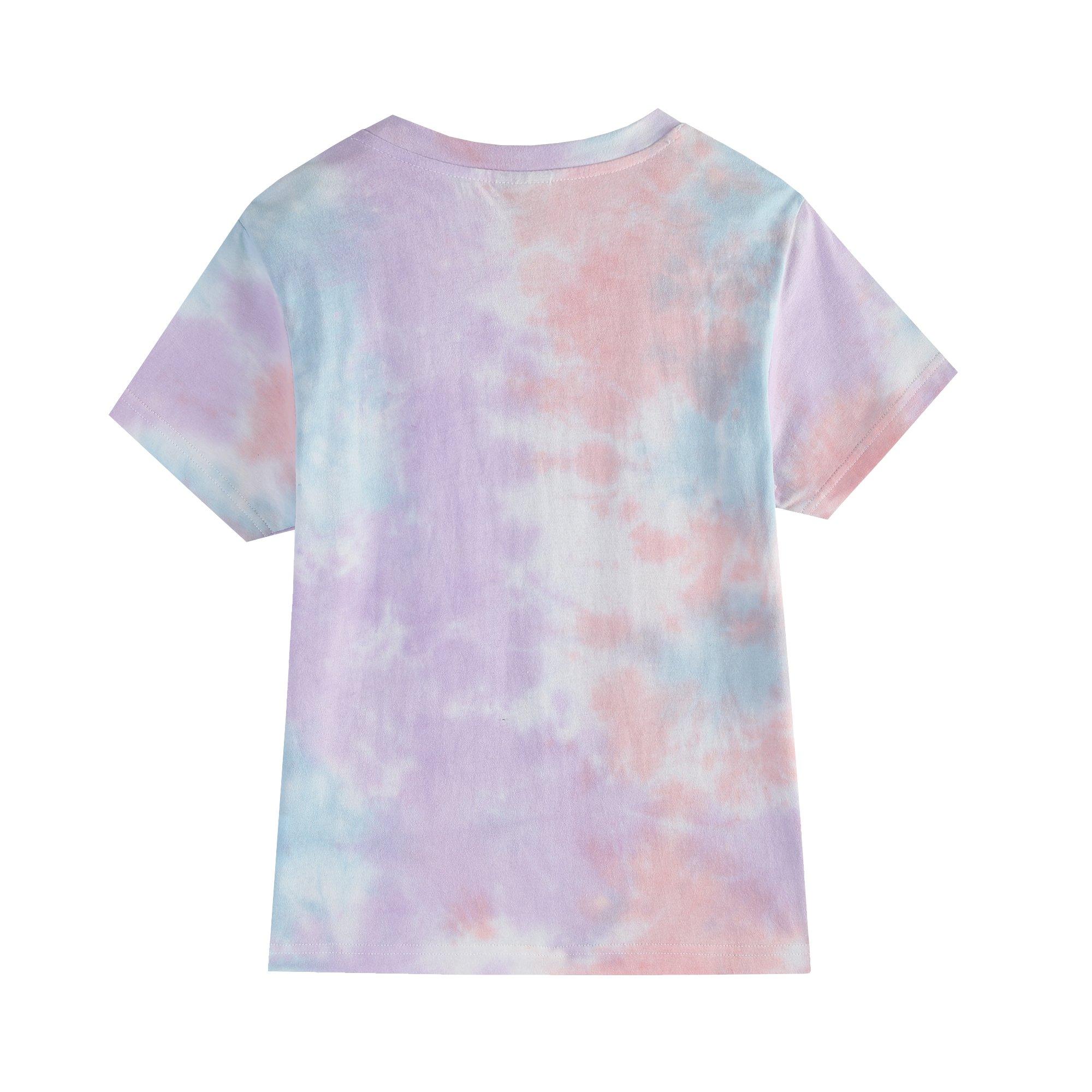 Fabric Tie Dye Short Sleeve T Shirt