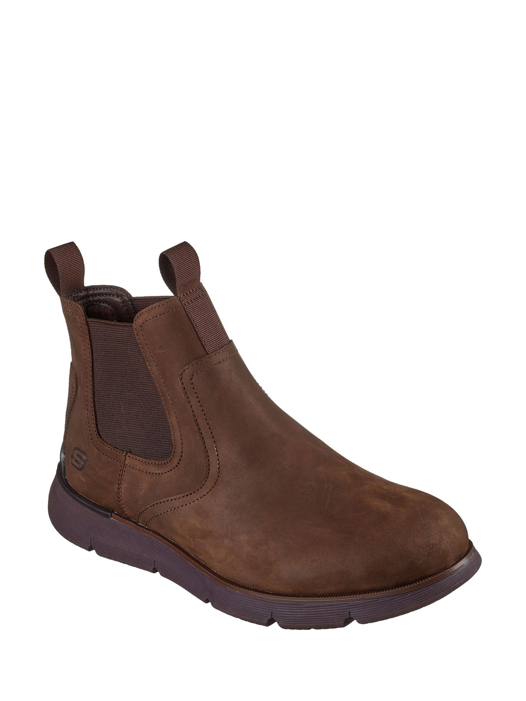 Bruin - Skechers Augustino herenlaars