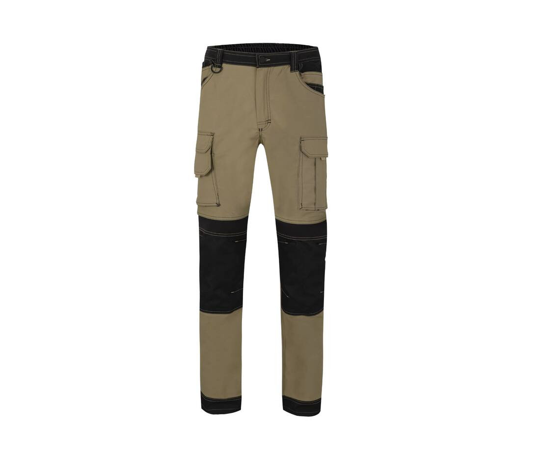 VELILLA V3019S - PANTALON BICOLORE CANVAS STRETCH