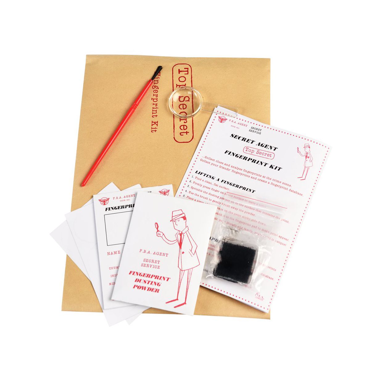Kit d'espionnage spécial agent secret Rex London