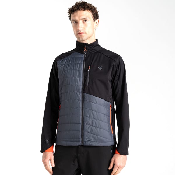 Doudoune randonnée DARE 2B MOUNTAINEER HYBRID BLACK/EBONY