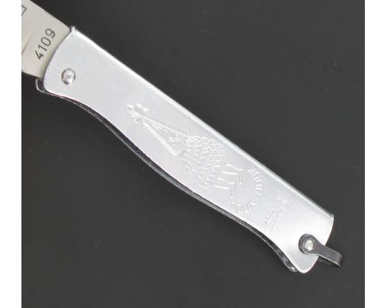 Douk Douk 160 Inox - Manche Acier Chromé Couteau de poche Le Thiers par Cognet Douk Douk