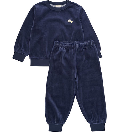 Fixoni Velours-Set - Vintage Blue