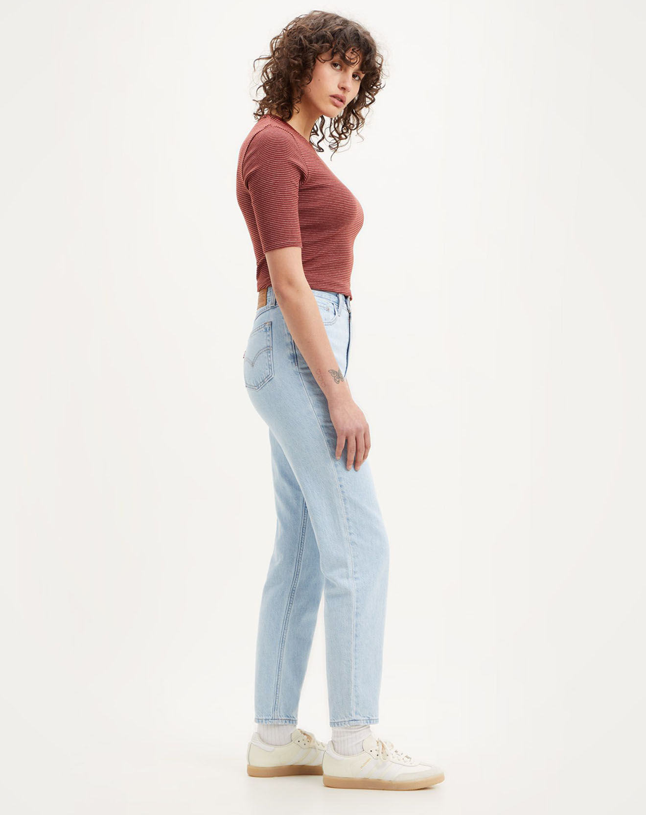 Levi's® Jean 80'S Mom taille haute bleu clair