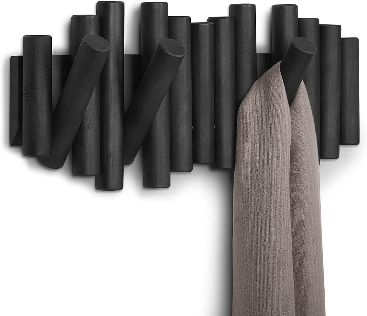 Umbra Picket mit 5 Garderobenhaken Garderobenleiste Wandhaken Kleiderhaken versch. Farben