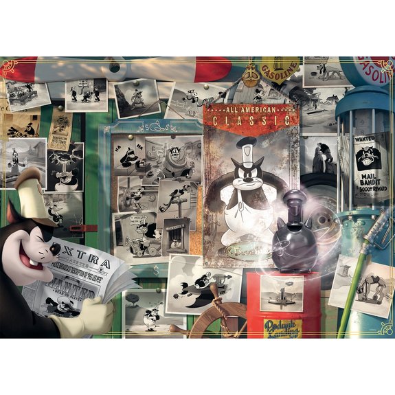 Puzzle 1000 pièces Ravensburger  Villainous - Pat Hibulaire