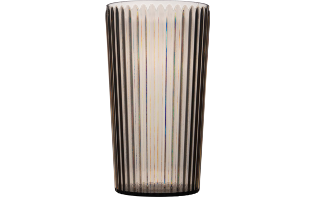 Bo-Camp Nomad Longdrinkglas aus recycelten RPET grau 480 ml