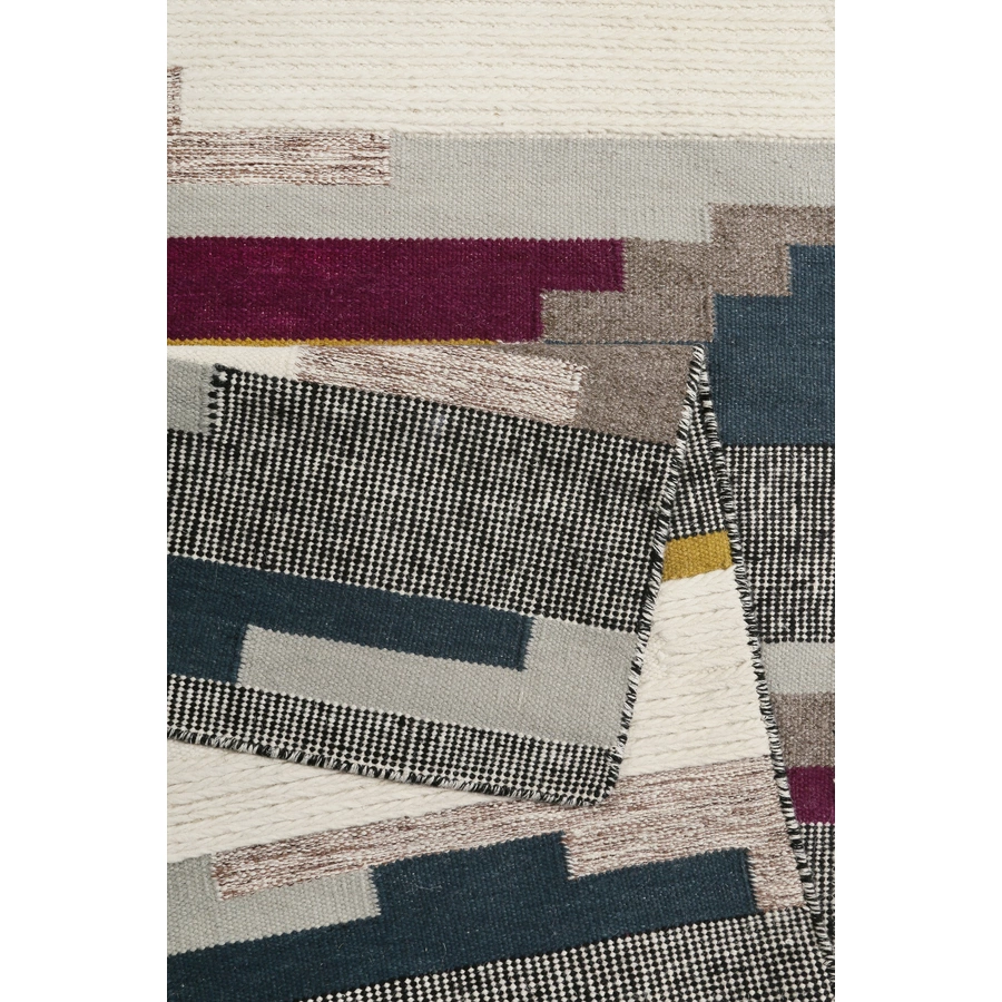 Esprit Kurzflorteppich Natham Kelim multicolor