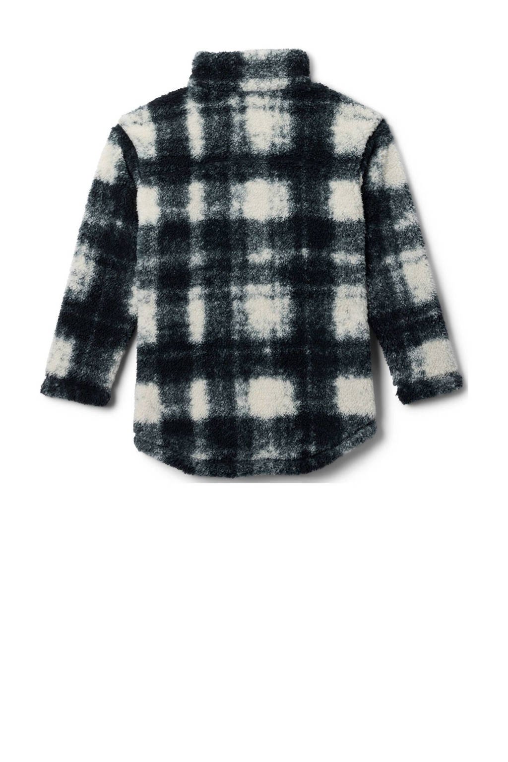 Columbia fleece jack West Bend zwart/wit