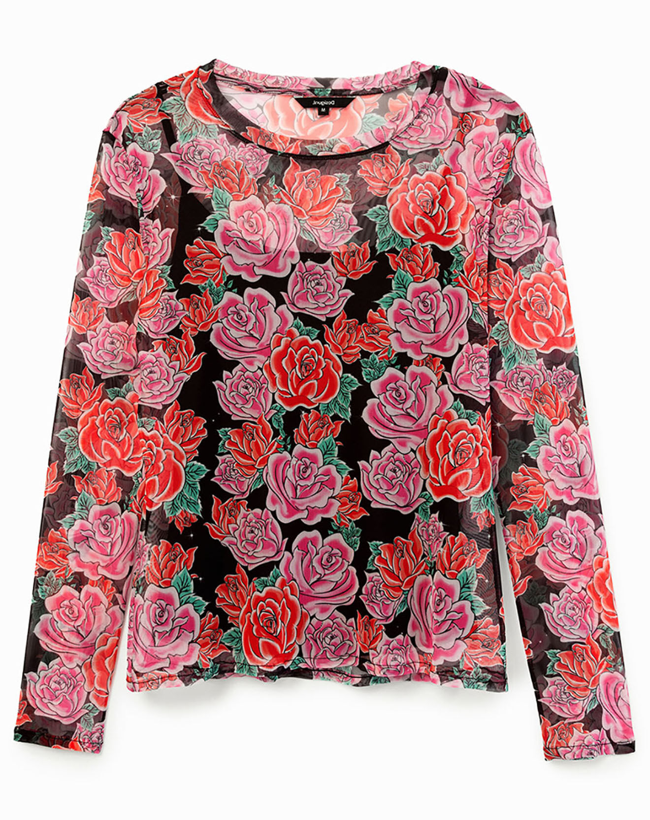 Desigual Top Emilie rouge bordeaux