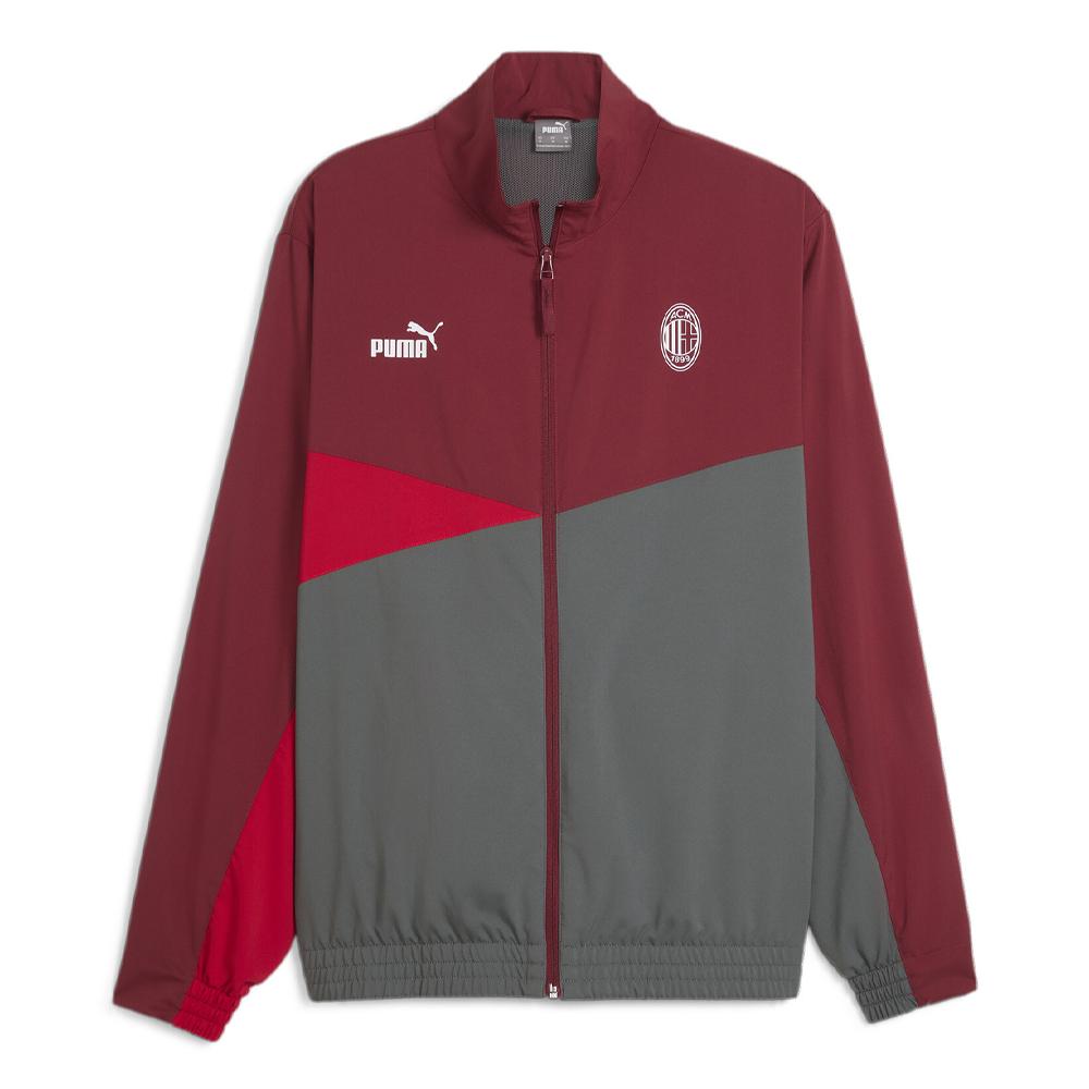Puma Milan AC Veste Gris/Rouge foot Homme Puma 2024