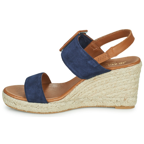 JB Martin - IRINA - CHEVRE VELOURS MARINE