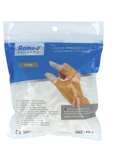 Romed Vingercondooms Latex L 100ST