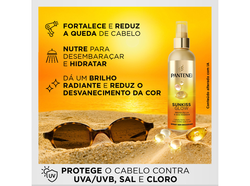 SPRAY PANTENE PROTEÇÃO UV 200 ML