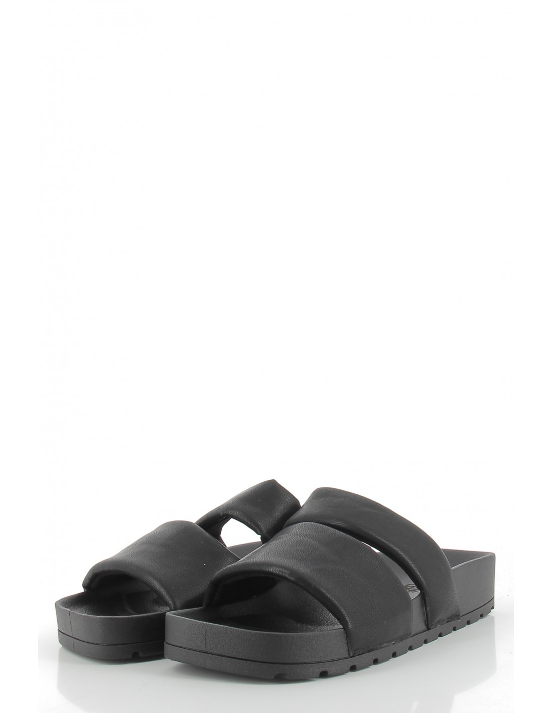 colors of california Claquettes two band square sole slide Pour Femme